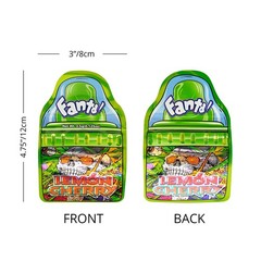 3.5g Smell Proof Mixed Holographic Mylar Bags Resealable Candy Pouches 100pcs