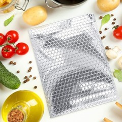 100 Thermal Insulated Bubble Mailers 6.5×10.5 Food Grade Envelopes