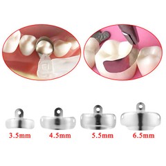 50pcs Dental Sectional Contoured Metal Matrices Refill Matrix Bands Sectional