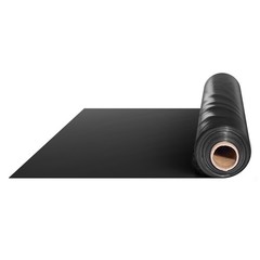 6Mil Plastic Sheeting Roll 10 x 100 FT Heavy Duty Polyethylene Black