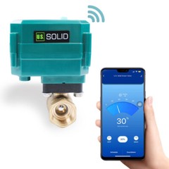 3/4″ Smart Brass Electrical Motorized Ball Valve Remote App Control 5V DC