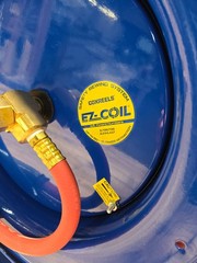 Coxreels EZ-P-LP-350-RH-BXB EZ-Coil 3/8″ x 50′ Air Water Hose Reel 300 PSI