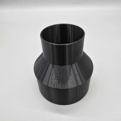 Woodstock W1044, 4in To 2.5in Reducer, Black 70136 4inch To 2.5inch, 4″ to 2.5″
