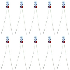 Box of 10 #7219 Lamp Bulb, 12 Volts, 60 mA, 0.72 Watt, T1