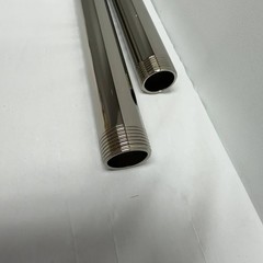Signature Hardware Freestanding Tub Supply Lines Polished Nickel NB-116PN-U