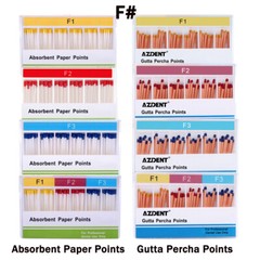 Dental Endo Gutta Percha Points & Absorbent Paper Points F# Endodontics Root USe