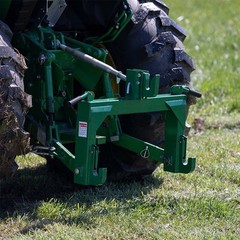 Titan Attachments Green 3 Point Quick Hitch Adaptor to Category 1 Tractors