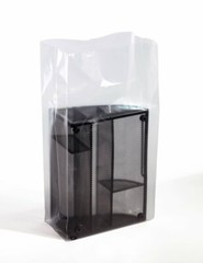 16 X 10 X 32″ 3 Mil Clear Gusseted Poly Bags (250 Bags) – Laddawn 1746