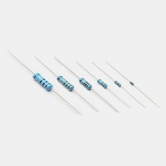 1W Metal Film Resistors Kit – 1220-Piece 122 Values 0.33Ω-2.2MΩ, ±1% Toleranc…