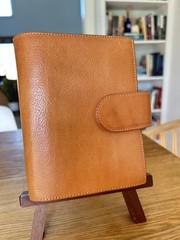 Gillio Firenze Pocket Mia Cara Undyed Epoca Leather with Amica Misprint