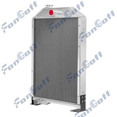4 Row Radiator Fits John Deere 4050 4055 4250 4255 4450 4455 RE38664 RE21893