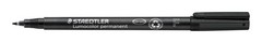 STAEDTLER Lumocolor Universal Pen Fine Felt Tip Permanent Marker Box of 6 Ass…