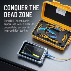SC/APC-SC/APC OTDR Launch Cable Fiber Optic Test Box Single Mode 150m/1000m