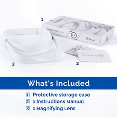 Bio-Art Magnifying Lens High Visual Magnifying Loupes 3.5X Headband Magnifier
