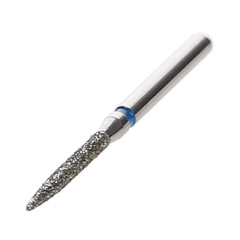 House Brand Dentistry 401896 HSB FG 863-012M Flame Medium Grit Diamond Burs 10Pk