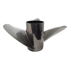 OMC Evinrude Johnson Raker 3855154 Propeller, 14-1/2″ x 22″ Pitch, LH, 19 Spline