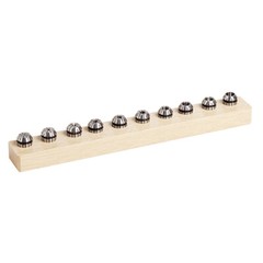 TECHNIKS ER16 COLLET SET SUPER PRECISION 10 PC 3/32″ – 3/8″ 1/8 1/4 3/16 5/16