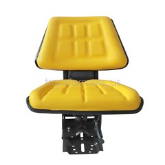 Yellow Tractor Suspension Seat Fit John Deere 5200 5210 5300 5310 5510