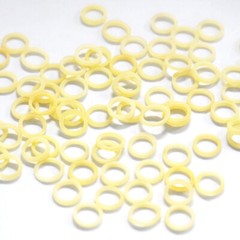 5000 Pcs/Bag Dental Orthodontic Rubber Bands Elastics Ligature Tie 1/4 Fox 3.5Oz