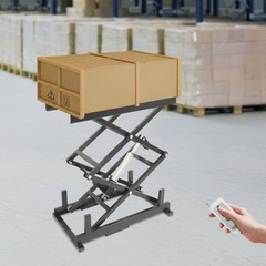 Electric Scissor Lift Table for Material Handling and Transportation with Remote