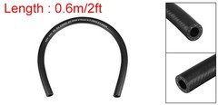 3/8″ ID Fuel Line Hose 2ft Black Rubber Oil Hose Tubing for Fuel System