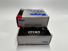 2(Pack) 6202-10 2RSCM KOYO 2 RUBBER SHIELDED BALL BEARING 5/8″ X 40mm X 12mm NEW