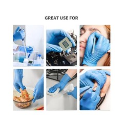 Daddy’s Choice Nitrile Gloves 100Pcs 1000 Pcs Disposable Blue, Small/Medium/L…