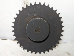 Martin 50B36 Welded B Sprocket – Bored to Size – B Hub, 36 Teeth, 0.7500 in Stoc