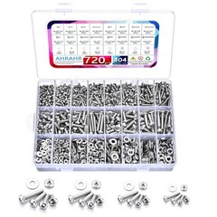 720Pcs Machine Screw Assortment Kit, #10-24#8-32#6-32#4-40 Phillips Pan Head …