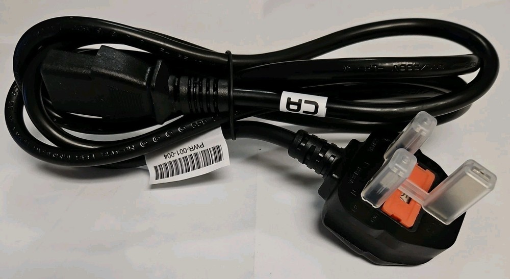 SF Cable 6 feet UK BS1363 3-pin plug to IEC C19 Power Cord