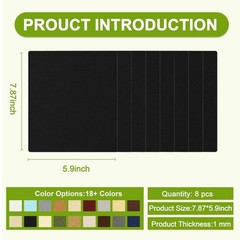 Canvas Repair Patch,Outdoor Gear Patch, 7.87×5.9 Inches 8PCS,Waterproof Self-…