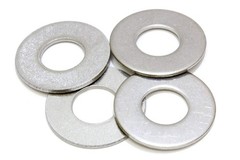 1/2 Flat Washer, 1-1/4 Outside Diameter 100 Pack- Choose Size, 18-8 304 Stain…