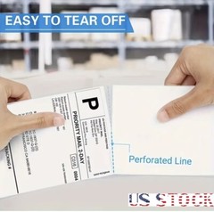 500 4″ x 6″ Direct Thermal Shipping Labels for Zebra & Rollo and any Printers