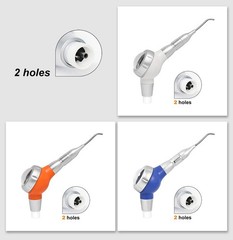 Dental Air Flow Teeth Polishing Polisher Handpiece Hygiene Prophy Jet 2/4 Holes