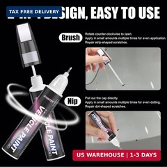 GNO/WA633D Slate Gray Metallic Touch Up Paint for Chevrolet, Car Scratch Repair