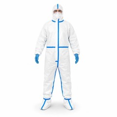 Disposable Protective Coveralls Heavy Duty Full Body W Hood & Boots XXL Case/25