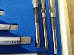 11pcs/set Adjustable Hand Reamers A-K, H4-H14, 15/32 to 1-1/2, HSS 6 blades #515