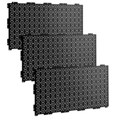 WORKPRO 3PACK Metal Pegboard Wall Organizer 16″x 32″ Heavy Duty Garage Peg Board