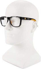 KleenGuard 49312 Maverick Black Frame Clear Anti Fog Lens Safety Glasses 1/Pair