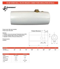 Diamondback BV-BB Series BV58BBSI Ball Valve 5/8″ OD with Insulation Sleeve