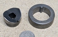 Greenlee No. 732 1 11/64″ key metal punch set – knockout – 1.170″ diameter hole