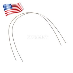Dental Ortho Stainless Steel/NIti Super Elastic Arch Wires Round Ovoid Natural