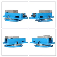 4” Lockdown Vise Bench Clamp Precision CNC Milling Machine With 360 Swivel Base