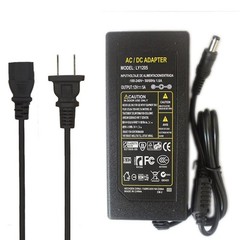 JOYLIT 12V 5A Power Supply Adapter 60W, AC 100-240V Convert to DC 12