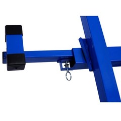 FOREOCELIV 11ft Drywall Lift Panel Hoist Jack Lifter 150 lbs Ceiling Wall Blue