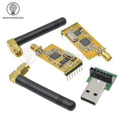 APC220 Wireless RF Serial Data Modules With Antenna USB Converter 800~1000m
