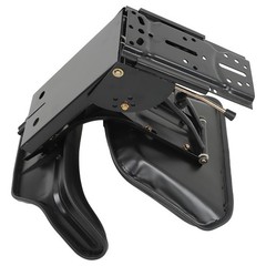 Black Tractor Suspension Seat For Massey Ferguson 180 185 235 240 245 250 254
