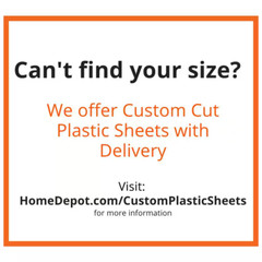 20 In. X 32 In. X 0.093 (3/32) In. Clear Acrylic Sheet