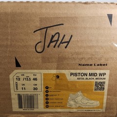 Size 12 – Ace Piston Mid WP SOFT TOE – EH / Slip Resistant / WATERPROOF – Mens