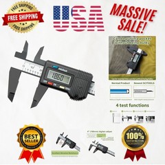 Precision Digital Caliper 0-4″ – Ideal Measuring Tool for Jewelry & 3D Printing